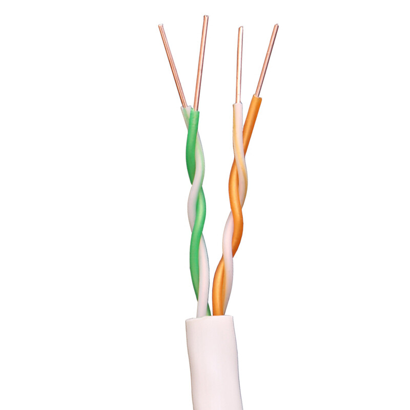 机白金GEPEKIM网线 四芯双绞线在家用网络与电话布线中的实用解析